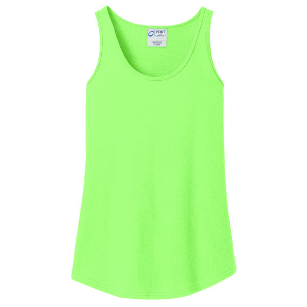 Women's Vegas Cotton Tank Top (9 colors) Thumbnail
