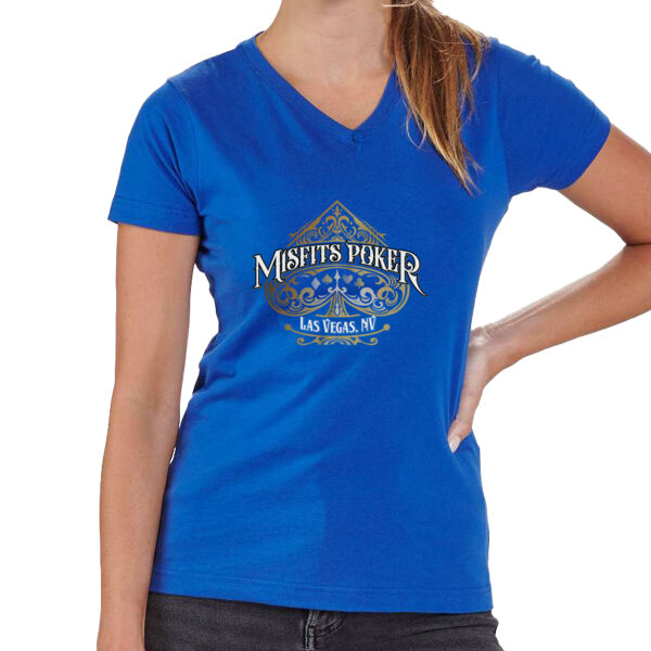 Misfits Ladies V-neck T-Shirt (8 colors) Thumbnail