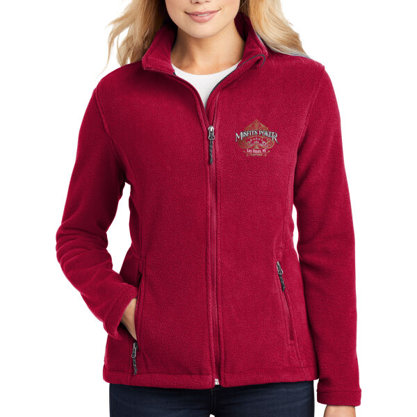 Woman's Misfits Fleece Zip Up Jacket (11 colors) Thumbnail