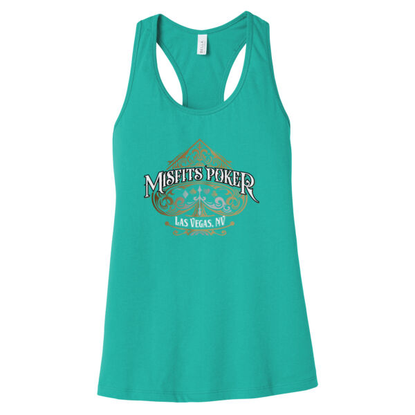 Misfits Women's Jersey Racerback Tank (7 colors) Thumbnail