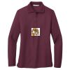Women's Silk Touch Long Sleeve Polo Thumbnail