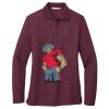Women's Silk Touch Long Sleeve Polo Thumbnail