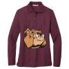 Women's Silk Touch Long Sleeve Polo Thumbnail