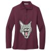 Women's Silk Touch Long Sleeve Polo Thumbnail