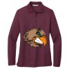 Women's Silk Touch Long Sleeve Polo Thumbnail