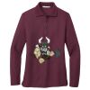 Women's Silk Touch Long Sleeve Polo Thumbnail