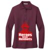Women's Silk Touch Long Sleeve Polo Thumbnail